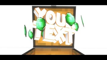 FREE 3D Minecraft Blender Intro Template #156 | Blender Template + FULL Tutorial