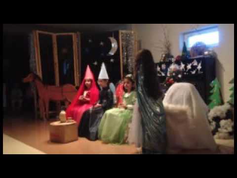 საახალწლო სპეკტაკლი. „წმინდა გიორგის“ სკოლა. პირველი „ა“ კლასი