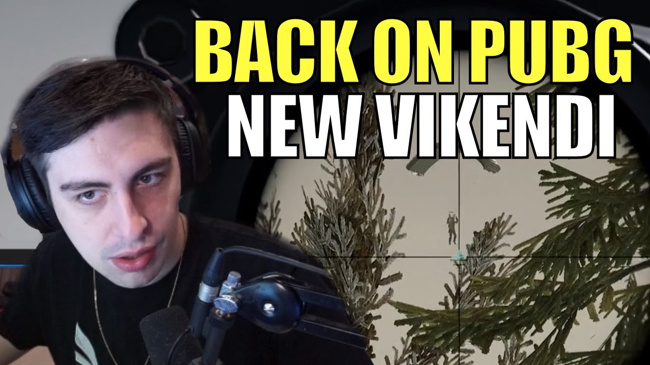 SHROUD ▪ Back On PUBG! Tries NEW Vikendi Changes