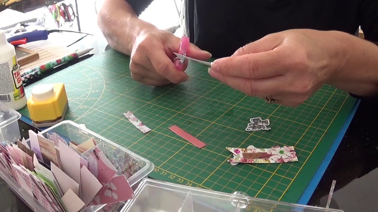 J'ORGANISE MA SCRAP PAPER AVEC VOUS+DIY EMBELLISSEMENT