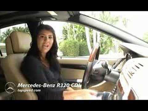 Mercedes Benz R3 Cdi Topspeed Review Youtube