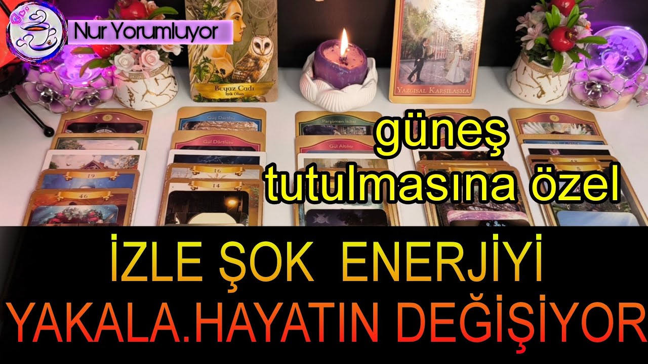 O VE SEN‼️ GÜNEŞ TUTULMASI‼️SÜRECİNDE ARANIZDA NELER YAŞANACAK⁉️#tarot #keşfet 