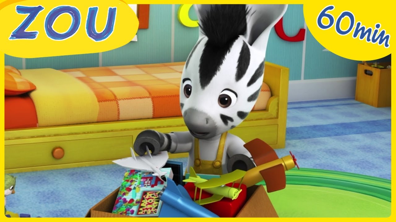 Working Together at Home 🏠| Zou | Family & Sharing | Cartoons for Kids