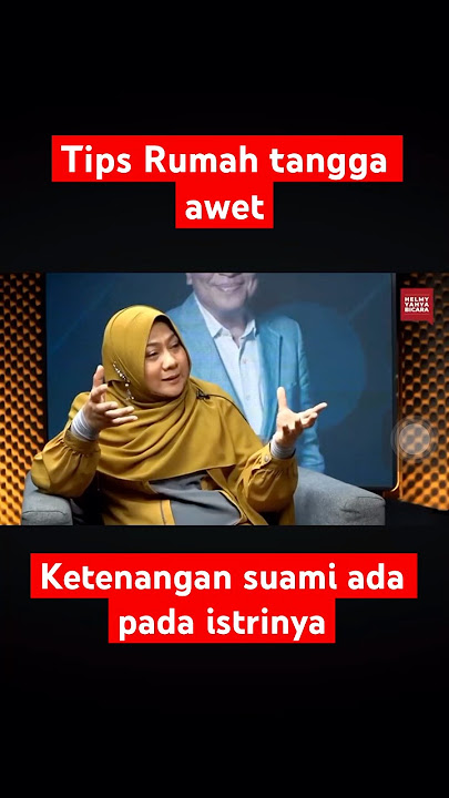 Dr Aisah Dahlan : Kunci ketenangan suami ada pada Istrinya #psikologi #suamiistri #psikologikeluarga