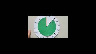 Fraction Wheel # Fraction Wheel working model# Math Project