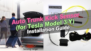 Tesla Model 3 X Y S Auto Electric Trunk Kick Sensor Feet Open M3 MY Open Automatically Install