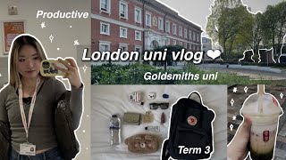 Uni vlog| London Goldsmiths uni