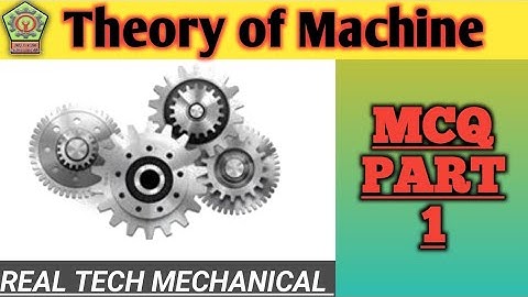 MCQ Part 1 | Objective Questions in Hindi  | Theory of Machines | Mechanical Engineering