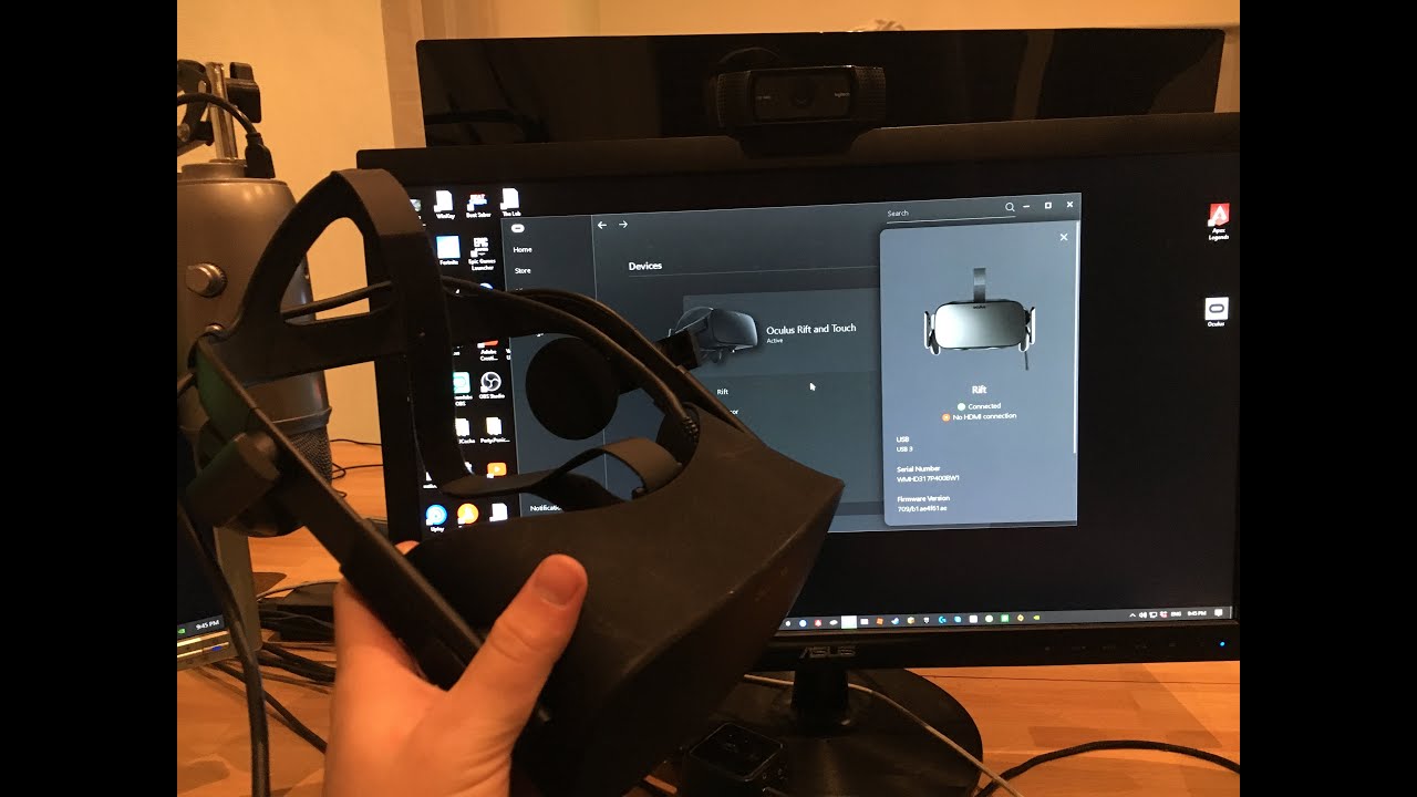 HDMI "Not connected" on the Oculus - No solution YouTube