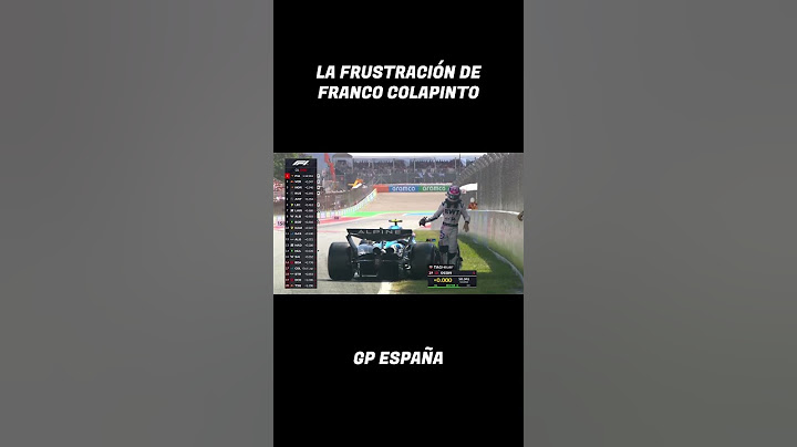 Franco Colapinto 🇦🇷 no pudo continuar la Q1 debido a fallos en el Alpine..#F1 #SpanishGP