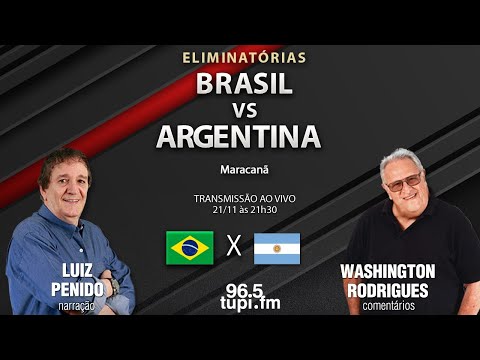 ARGENTINA X BRASIL  AO VIVO - ELIMINATÓRIAS DA COPA DO MUNDO -16/11/21  (NARRAÇÃO) 