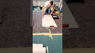 Gluing wallpaper on the ceiling #gluing #wallpaper #ceiling #workprocess #myjob #work