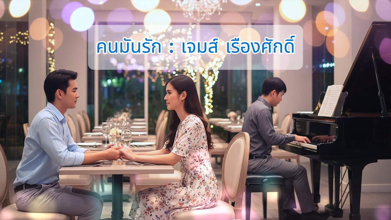 คนมันรัก : เจมส์ เรืองศักดิ์ - เปียโนเพราะๆ - เปียโนบรรเลง - Piano Cover by  ธวัชชัย บุญช่วย