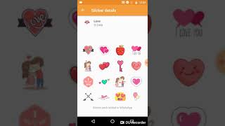 Love and Romantic Stickers for WhatsApp screenshot 5