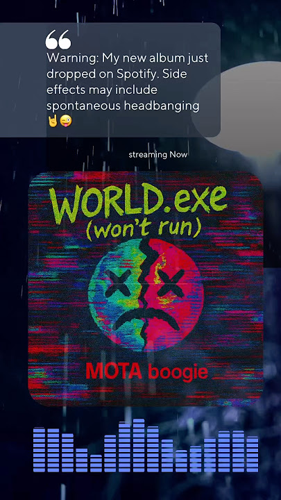 WORLD.exe (won’t run)🌎🌏🌍#alternative #popmusic #garagerock #indie