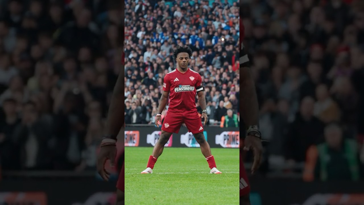 He did it ❤️‍🔥 #ishowspeed #speedgoal #sidemen #sidemencharitymatch