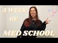 A week in the life of a 3rd year medical student UK | exams, meetings and cats!