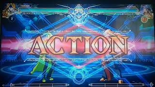 Blazblue Central Fiction Terumi vs Azrael