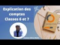 Explication des comptes de charges et de produits classes 6 et 7