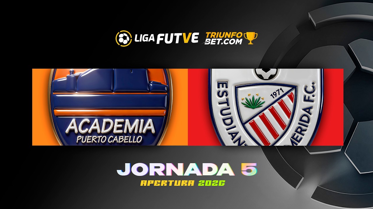 Puerto Cabello vs. Estudiantes - Torneo Apertura 2026 - Jornada 5