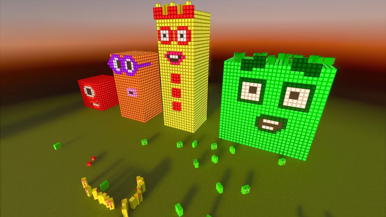 Even Numbers Math for Kids Building Numberblocks - YouTube