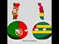 Country with similar shapes #countryballs edit