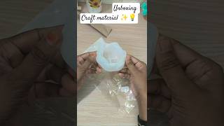 unboxing craft haul for budget in meesho,🥰🥰 #diy #shivicraft #unboxing #crafthaul #shorts