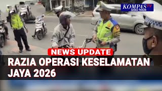 Razia Operasi Keselamatan Jaya 2026, Pelanggaran Lalu Lintas Ditindak