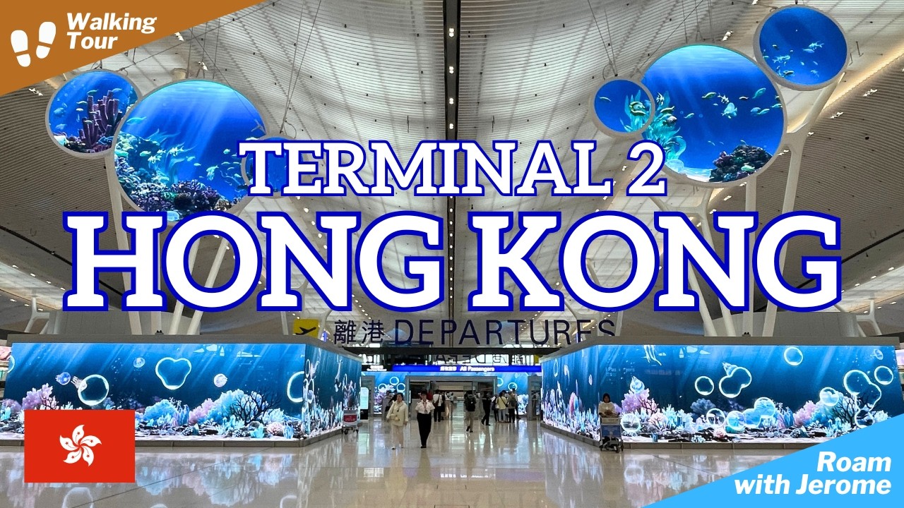 Hong Kong | Bandara New HONG KONG | Terminal 2 | Jelajah Terminal