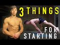 3 Things I Wish I Knew When I Started (Calisthenics, Flexibility, Handstands)