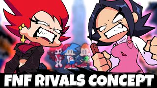 FNF RIVALS VS Friday Night Funkin | Concept DEMO (FNF MOD)