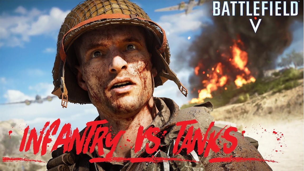 Battlefield V xAUx Infantry Vs Tanks YouTube