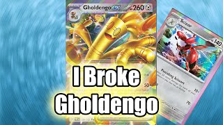 This GHOLDENGO EX Deck Deletes EVERYTHING (Paradox Rift PTCGL)