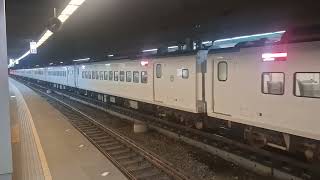 臺鐵EMU3000 往：台南，324車次，高雄発車，日期3/27
