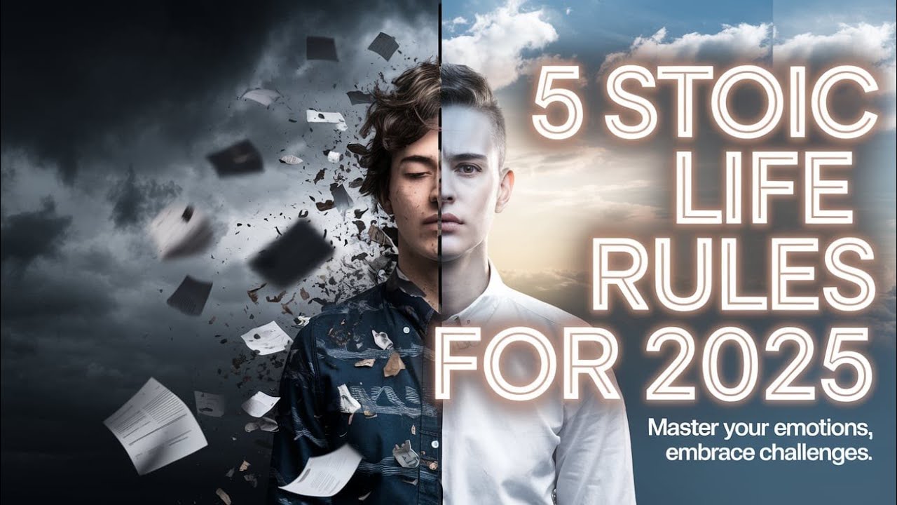 "5 Stoic Life Rules to Master 2025: Control Your Emotions & Transform Your Life"