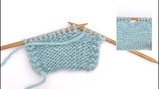 How to purl 3 stitches together (P3 tog)