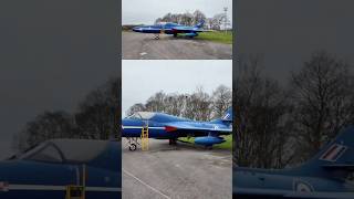 Hawker Hunter #military #aviation #history #yorkshire #air #museum #coldwar #shorts #airfix