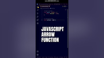 NEW JavaScript Arrow Function Shortcut 😍😍 #shorts #youtubeshorts #programming #javascript