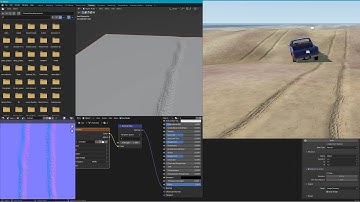 How to make 3d Normals for Tire Track Decals with Blender for BeamNG