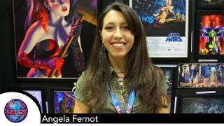 Artist Spotlight: Angela Fernot (Spider Web Art Gallery) at Garden State Comic Fest 2016
