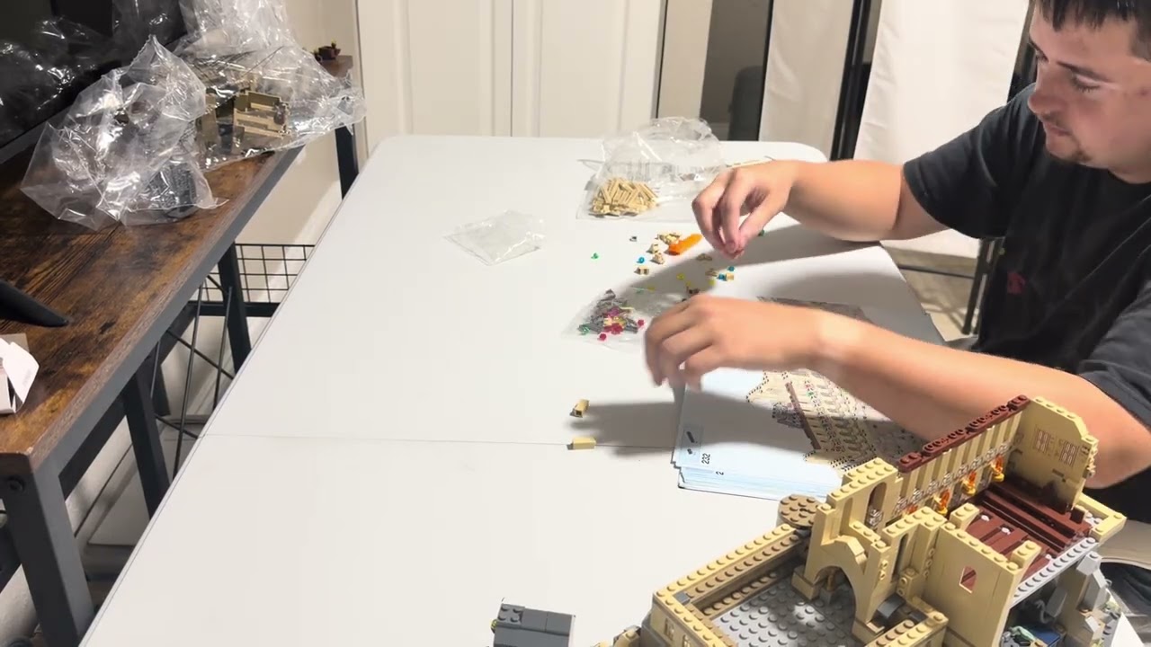 Lego hogwarts castle build part 7