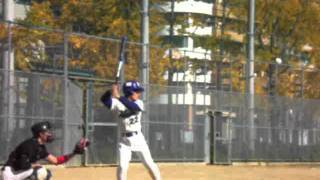 2011.12.4.白光野球。松崎憲二。CIMG8300.AVI