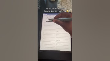 Messy handwriting on the iPad? No problem full tutorial on channel #ipad #digitalplanner #goodnotes
