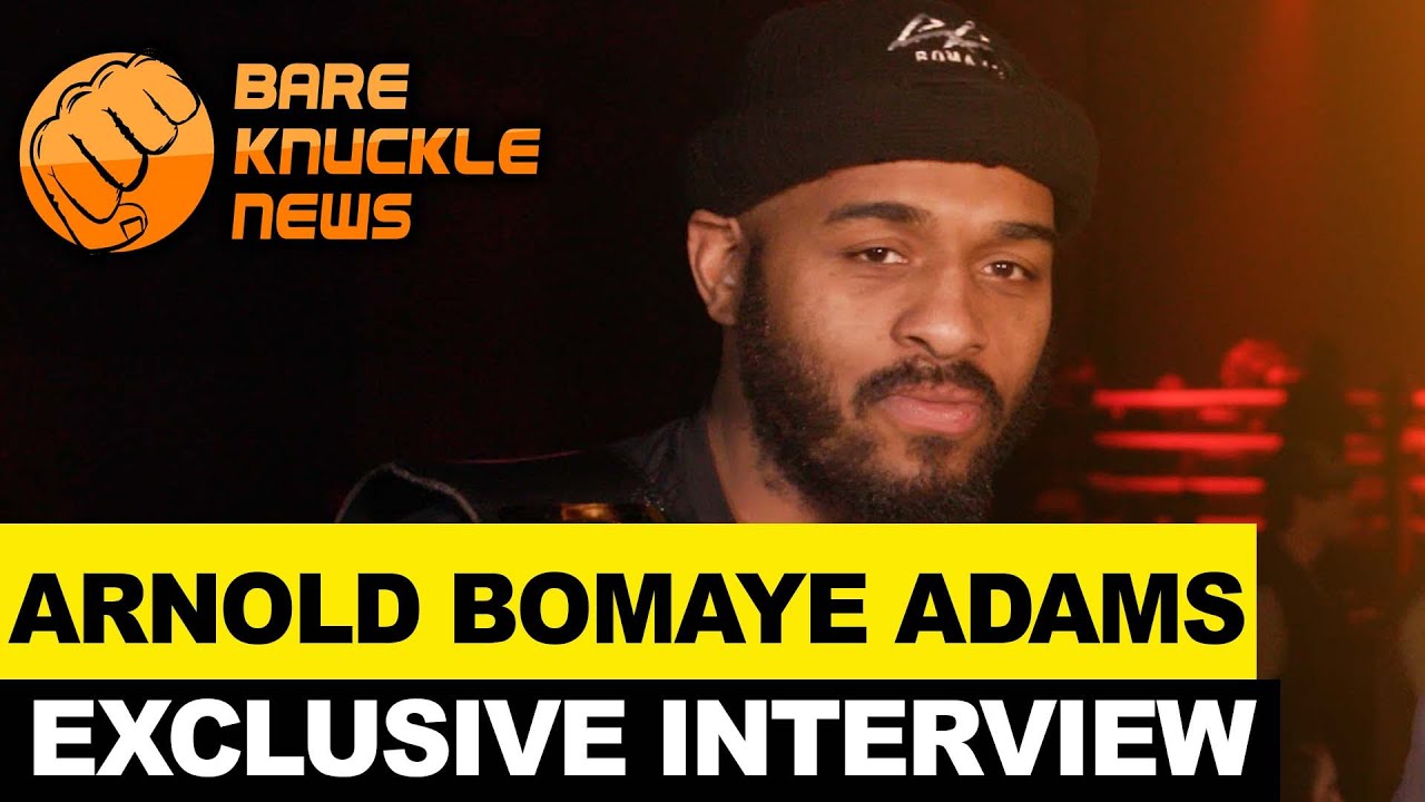 Champ, Arnold Adams, tells Lorenzo Hunt He is Supporting Christine Ferea at BKFC KnuckleMania II