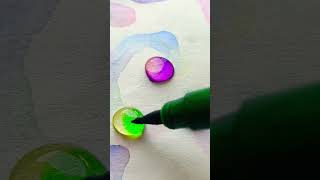 Colour Mixing In Three Drops