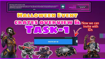 War Robots Update 7.5 Halloween Event crates overview and Task-1 what does a pilot truly fear?(1/28)