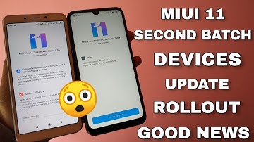MIUI 11 Second Batch Devices Update Rolling Out | Good News | Install Now