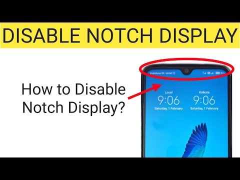 How to Hide Notch display in Mobile