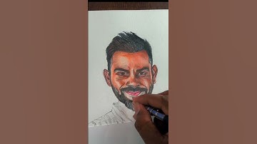 virat kohli Drawing part -2 #shorts #ytshorts #viratkohli #youtubeshorts