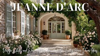 Vintage Whites and Worn Textures: Jeanne d'Arc Living Home Decor Ideas screenshot 4